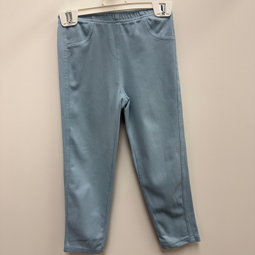 Stylish Kids' Leggings in Soft Blue